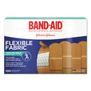 BAND-AID Flexible Fabric Adhesive Bandages, 1" x 3", 100/Box (4444)