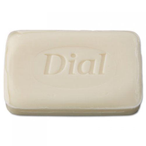 Dial Amenities Individually Wrapped Deodorant Bar Soap, White,