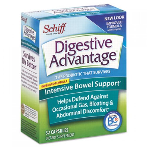 Digestive Advantage Probiotic Intensive Bowel Support Capsule, 96 Count, 36/Carton (00117DA)