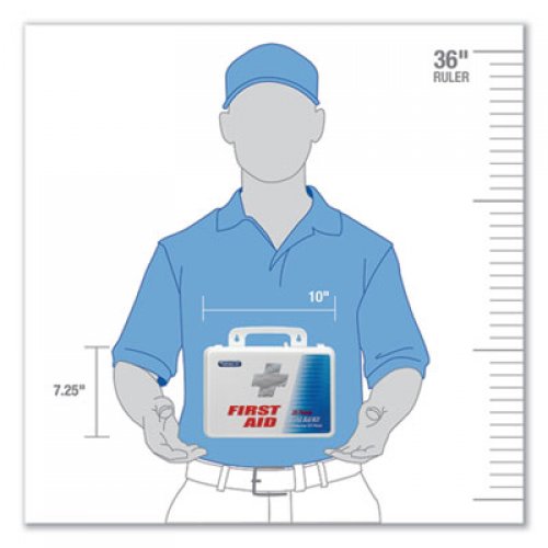 PhysiciansCare Office First Aid Kit, for Up to 25 People, 131 Pieces/Kit (60002)