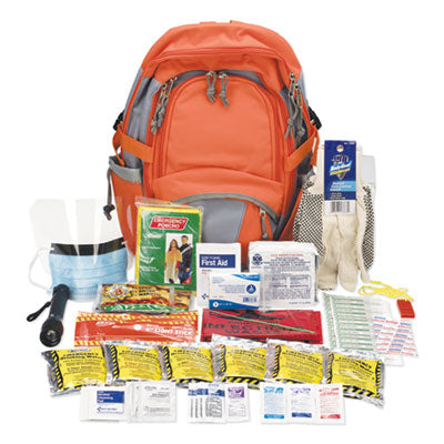 PhysiciansCare Emergency Preparedness First Aid Backpack, 63 Pieces/Kit (90001)