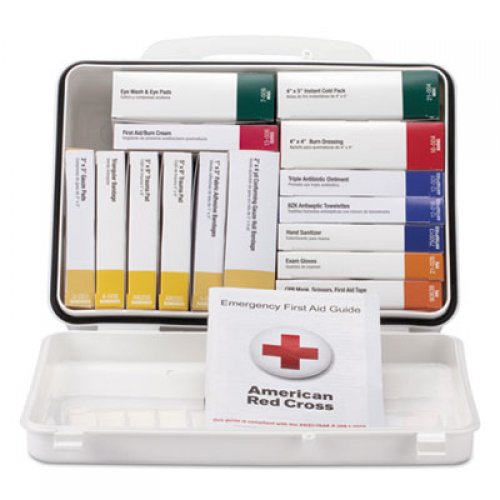 First Aid Only Unitized ANSI Class A Weatherproof First Aid Kit for 25 People, 16 Units (90569)