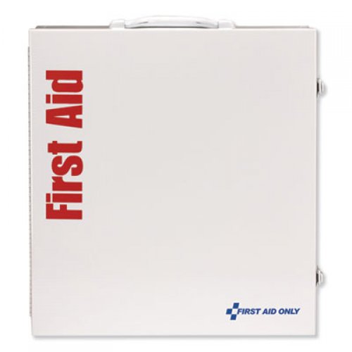 First Aid Only ANSI 2015 Class A+ Type I&II; Industrial First Aid Kit 100 People, 676 Pieces (90575)
