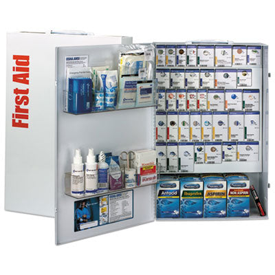 First Aid Only ANSI 2015 Class A+ Type I&II; Industrial First Aid Kit 100 People, 676 Pieces (90575)