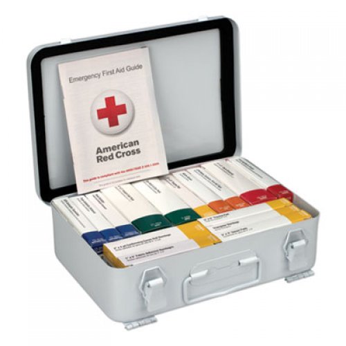 First Aid Only Unitized ANSI Compliant Class B Type III First Aid Kit for 100 People, 54 Units (90570)