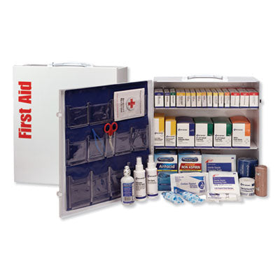 First Aid Only ANSI 2015 Class A+ Type I&II; Industrial First Aid Kit 100 People, 676 Pieces (90575)