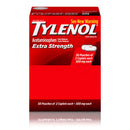 Tylenol Extra Strength Caplets, Two-Pack, 50 Packs/Box (44910)