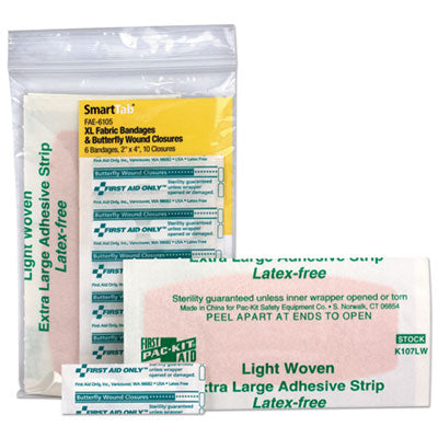 First Aid Only Refill for SmartCompliance General Business Cabinet, Liquid Skin Bandages (90447)