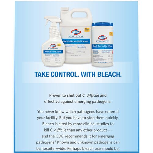 Clorox Healthcare Bleach Germicidal Cleaner Spray (68970CT)