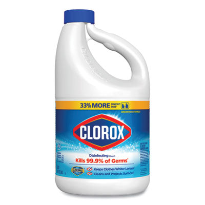 Clorox Bleach w/ CloroMax - Bulk - 6 Bottles