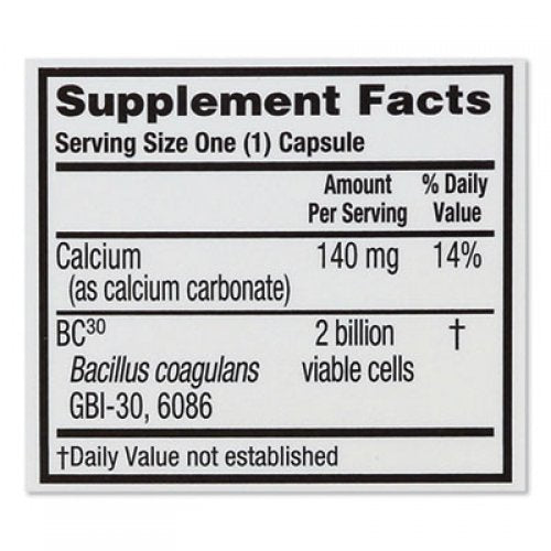 Digestive Advantage Daily Probiotic Capsule, 50 Count (18167)