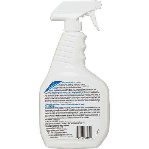 Clorox Healthcare Bleach Germicidal Cleaner (68970BD)