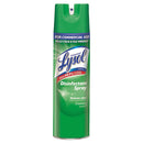 Lysol Disinfectant Spray, Crisp Linen, 19 oz Aerosol, 12 Cans/Carton (74828CT)