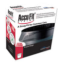 AccuFit Can Liners, Prime Resin, 37 x 50, 1.3 mils, Black, 100/Carton (H7450PKR01)