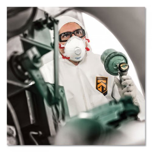 KleenGuard A45 Liquid and Particle Protection Surface Prep/Paint Coveralls, Large, 25/CT (48973)